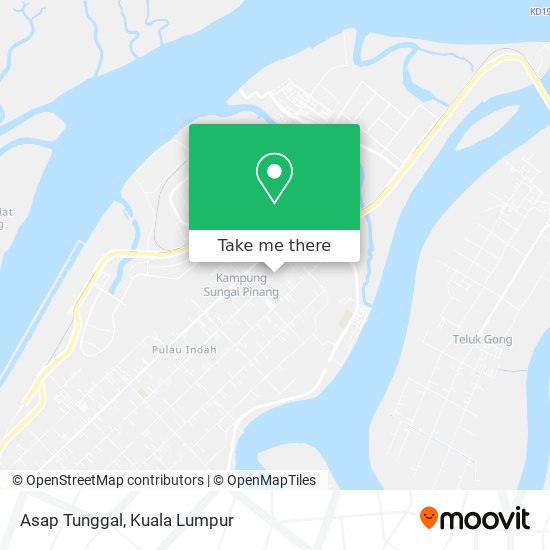 Asap Tunggal map