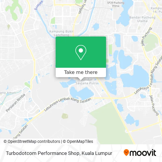Turbodotcom Performance Shop map