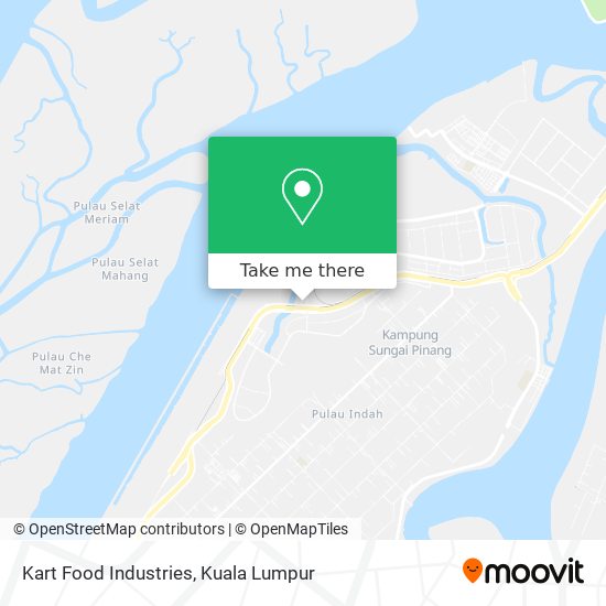 Kart Food Industries map