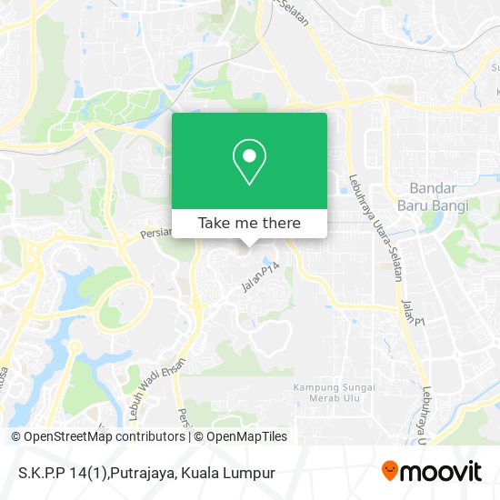 Peta S.K.P.P 14(1),Putrajaya