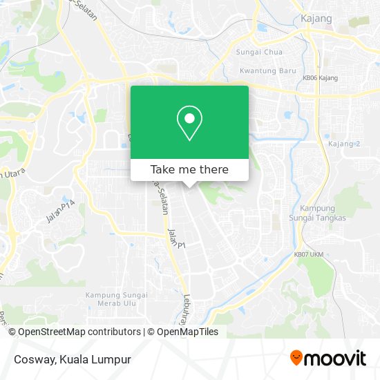 Cosway map