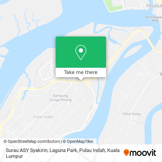 Surau ASY Syakirin, Laguna Park, Pulau Indah map