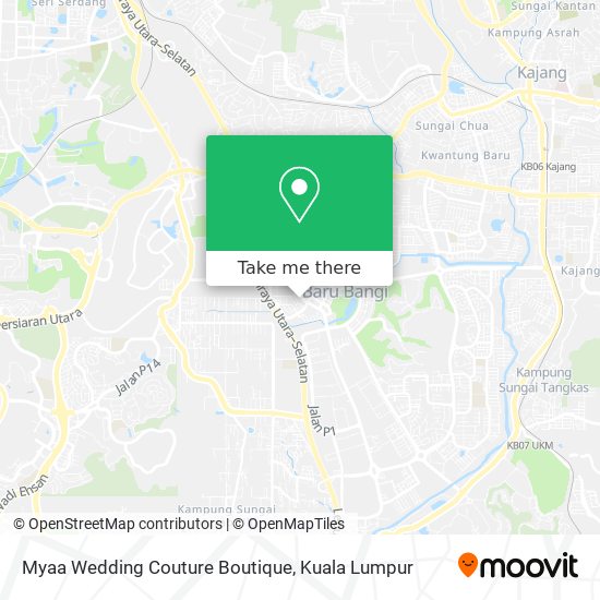 Myaa Wedding Couture Boutique map