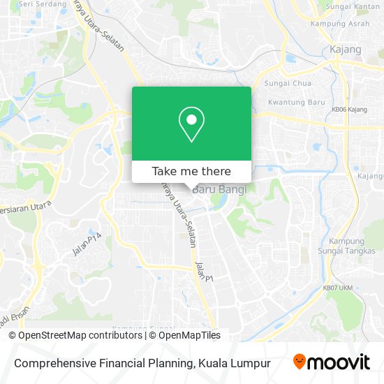 Comprehensive Financial Planning map