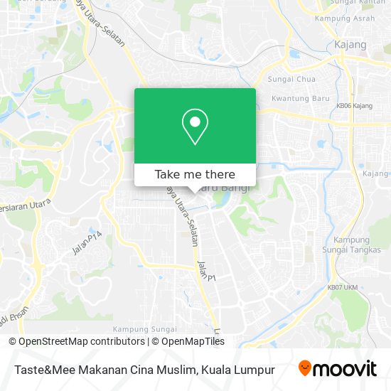 Taste&Mee Makanan Cina Muslim map