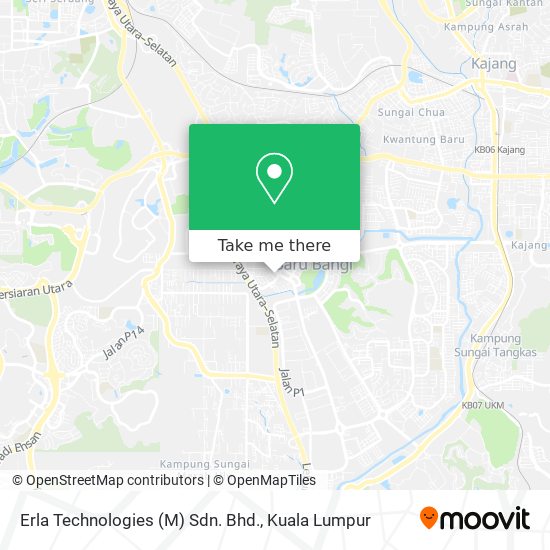 Erla Technologies (M) Sdn. Bhd. map