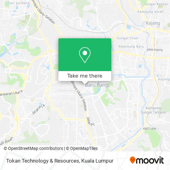 Tokan Technology & Resources map