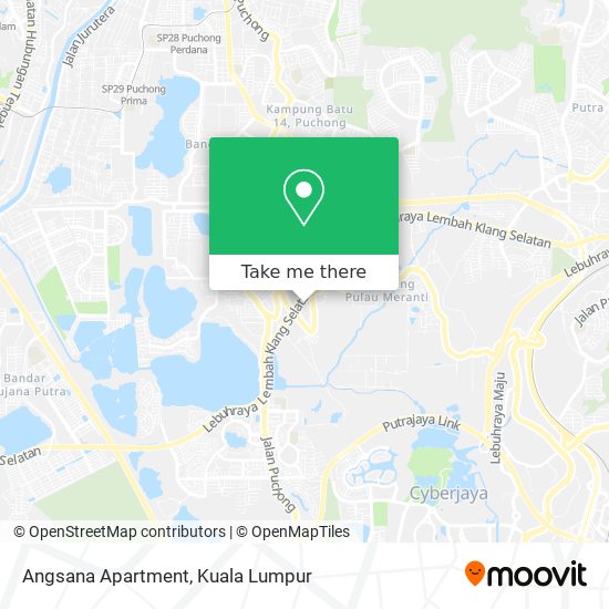 Angsana Apartment map