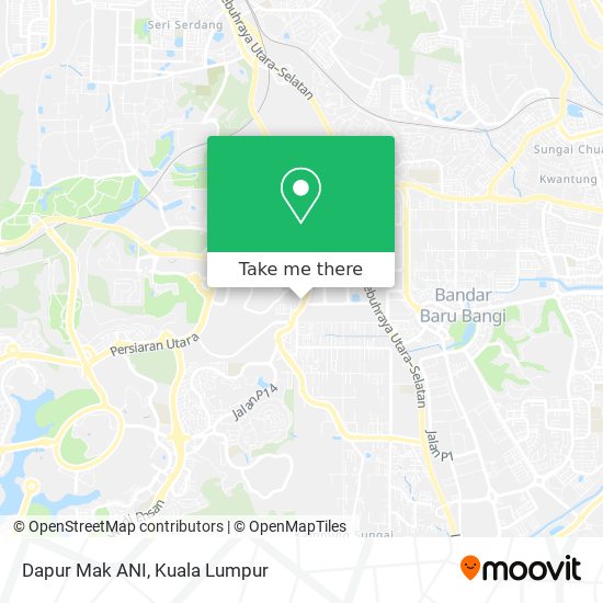 Dapur Mak ANI map