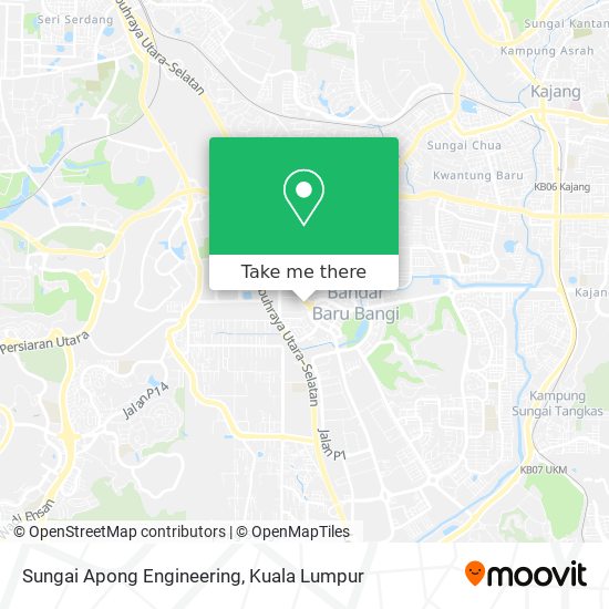 Sungai Apong Engineering map