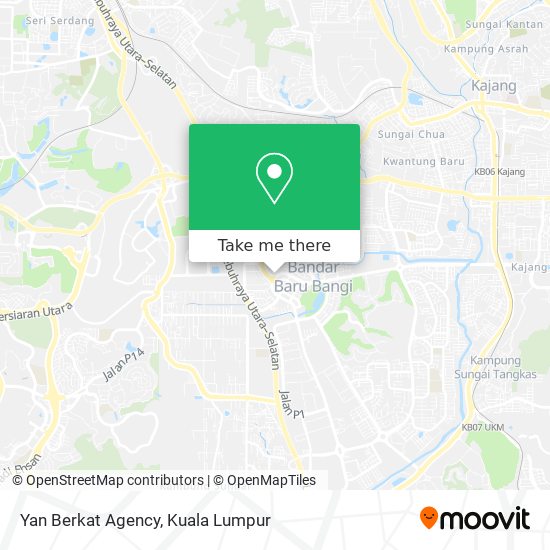 Peta Yan Berkat Agency