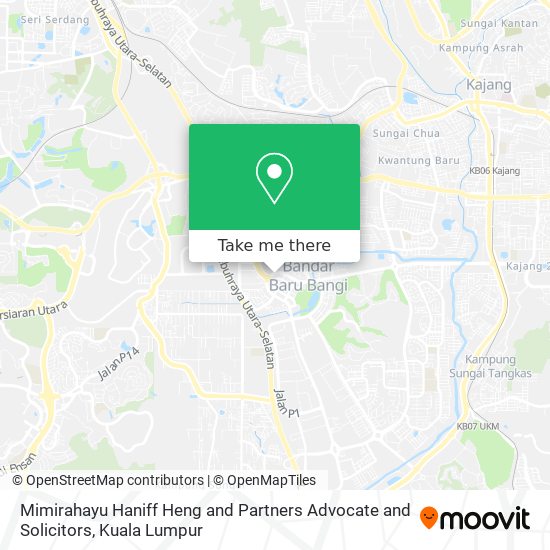 Mimirahayu Haniff Heng and Partners Advocate and Solicitors map