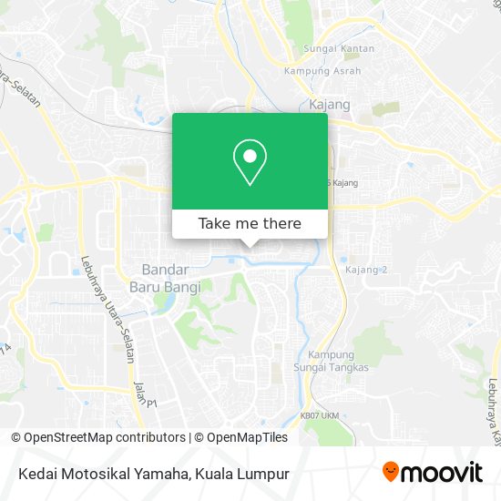 Peta Kedai Motosikal Yamaha