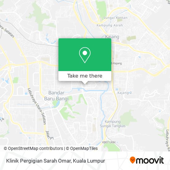 Klinik Pergigian Sarah Omar map