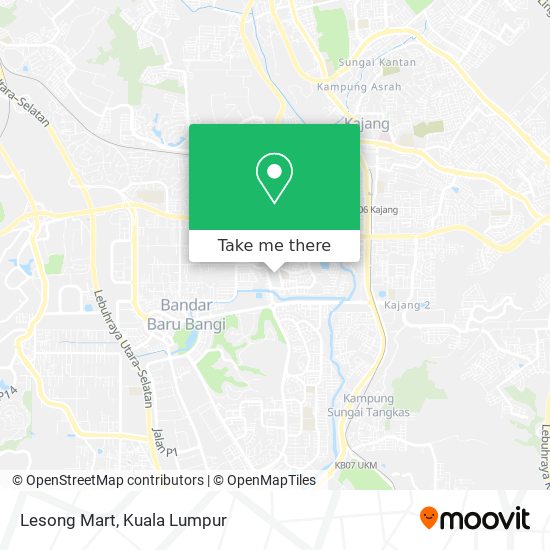 Lesong Mart map