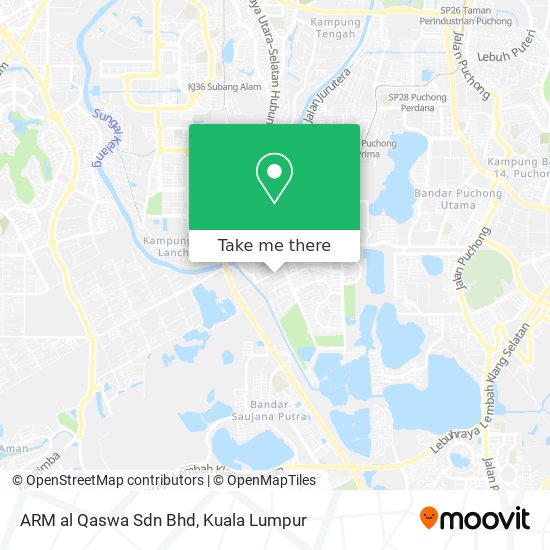 ARM al Qaswa Sdn Bhd map