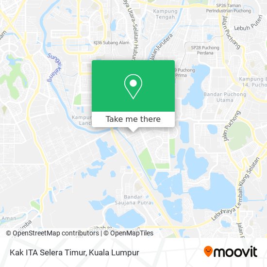 Kak ITA Selera Timur map