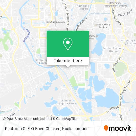 Restoran C. F. O Fried Chicken map