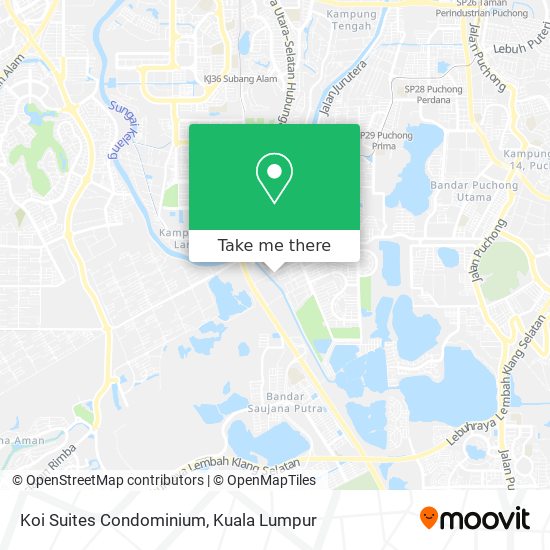 Koi Suites Condominium map