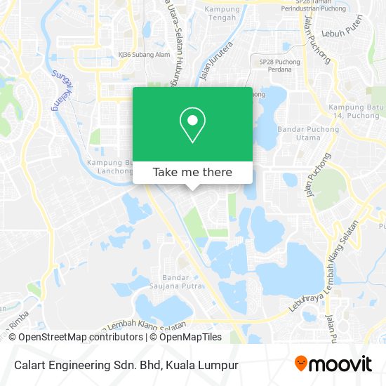 Calart Engineering Sdn. Bhd map