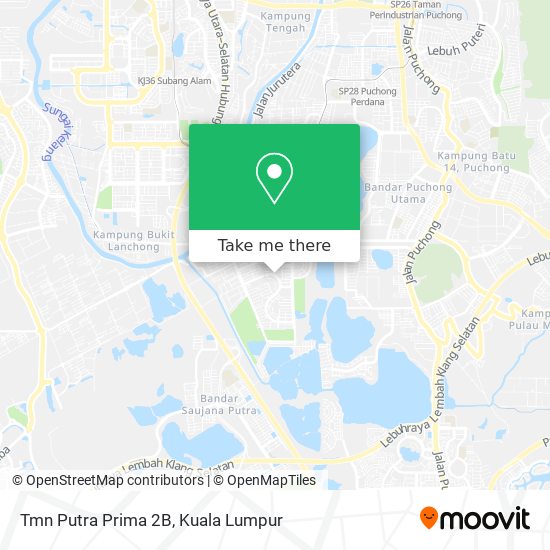 Tmn Putra Prima 2B map