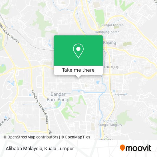 Peta Alibaba Malaysia