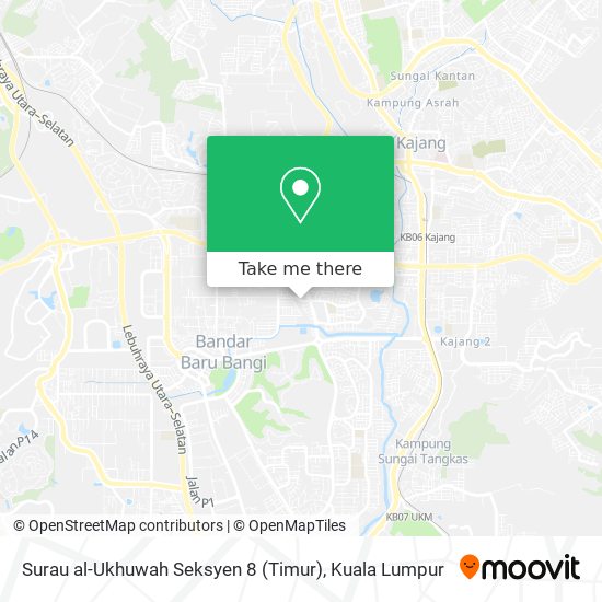 Surau al-Ukhuwah Seksyen 8 (Timur) map