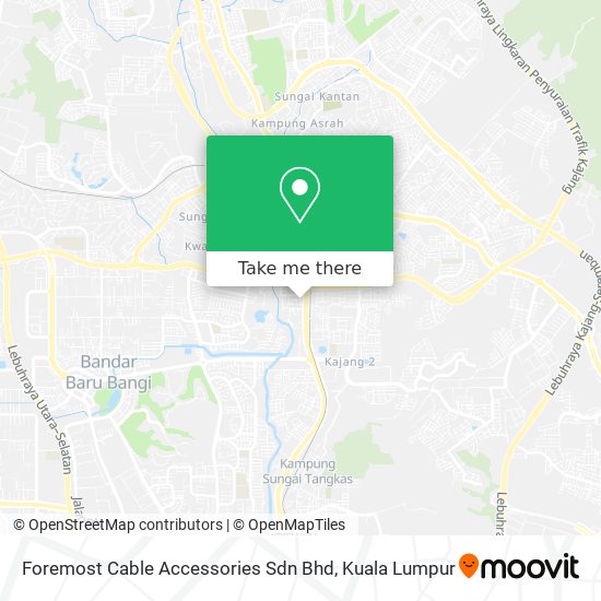 Foremost Cable Accessories Sdn Bhd map