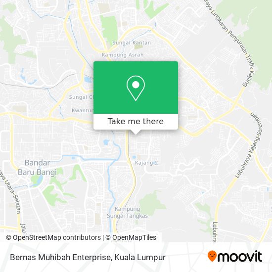 Peta Bernas Muhibah Enterprise