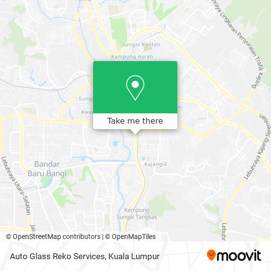 Auto Glass Reko Services map