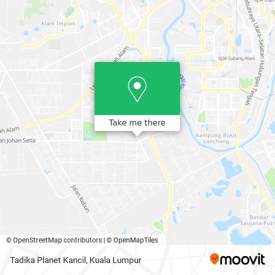 Peta Tadika Planet Kancil