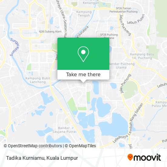 Tadika Kurniamu map