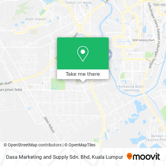 Dasa Marketing and Supply Sdn. Bhd map