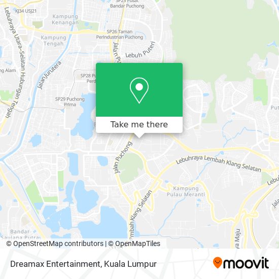 Dreamax Entertainment map