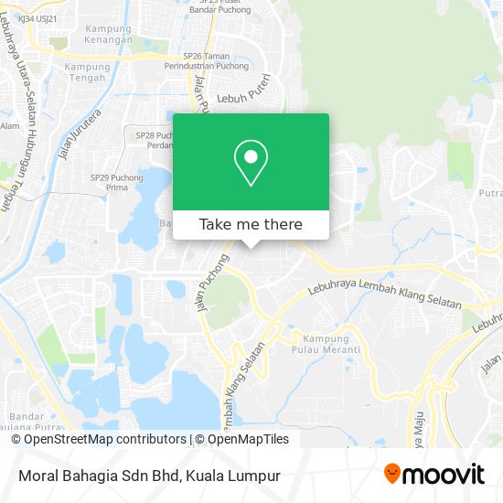 Moral Bahagia Sdn Bhd map