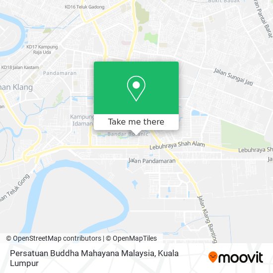 Persatuan Buddha Mahayana Malaysia map