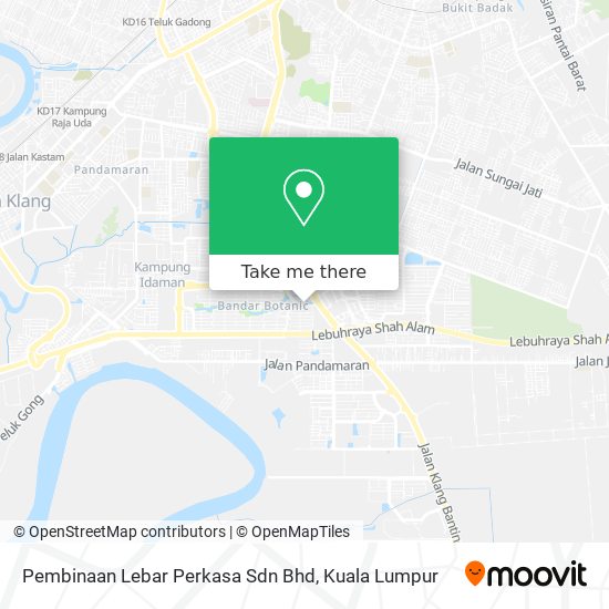 Peta Pembinaan Lebar Perkasa Sdn Bhd