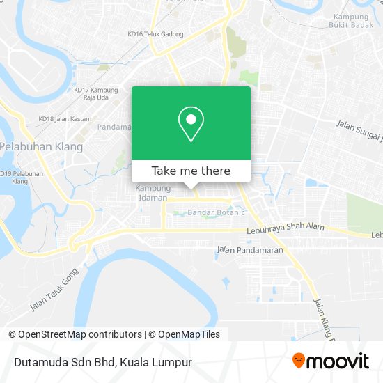 Dutamuda Sdn Bhd map