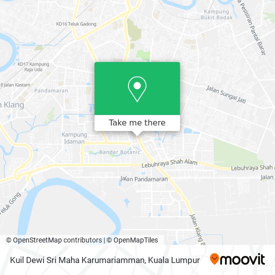 Kuil Dewi Sri Maha Karumariamman map