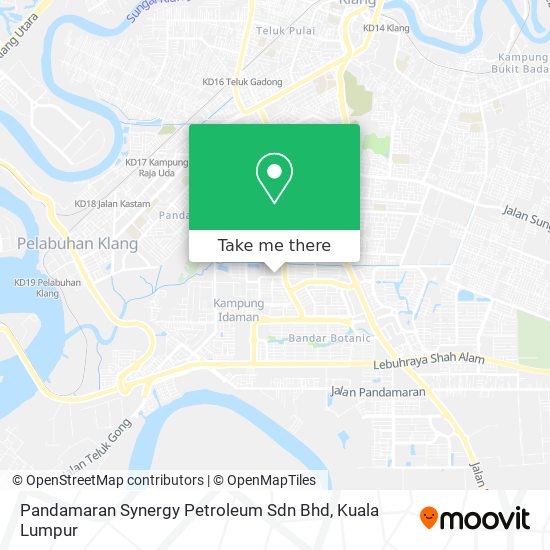 Peta Pandamaran Synergy Petroleum Sdn Bhd
