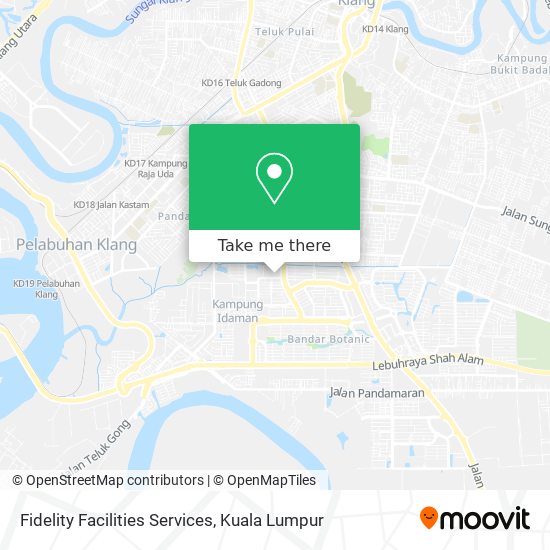 Fidelity Facilities Services map