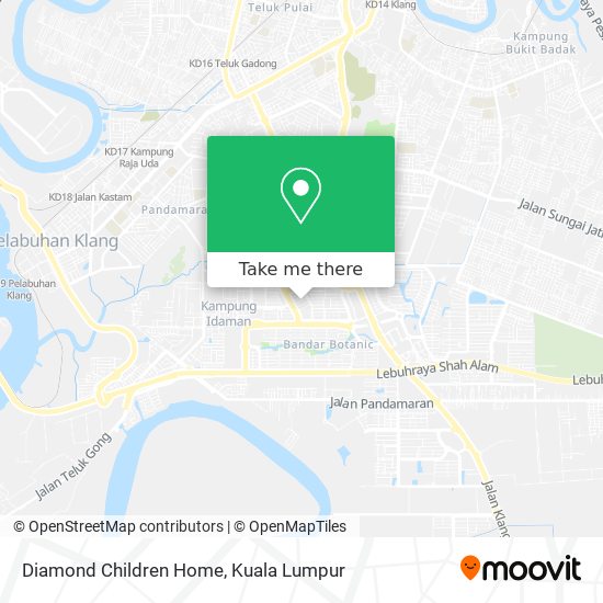 Diamond Children Home map