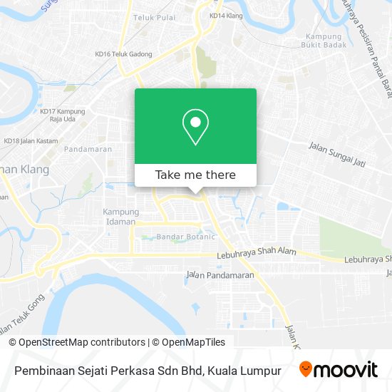 Pembinaan Sejati Perkasa Sdn Bhd map