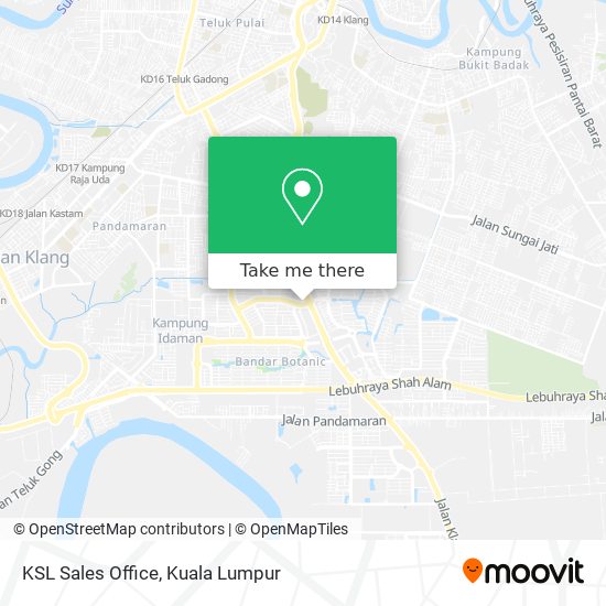 KSL Sales Office map