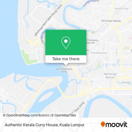 Authentic Kerala Curry House map