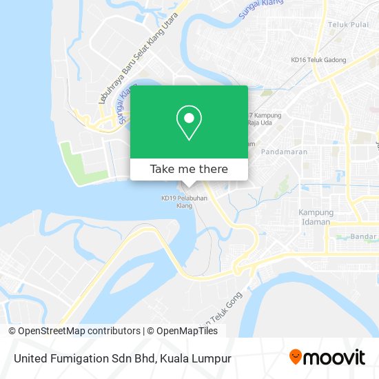 United Fumigation Sdn Bhd map