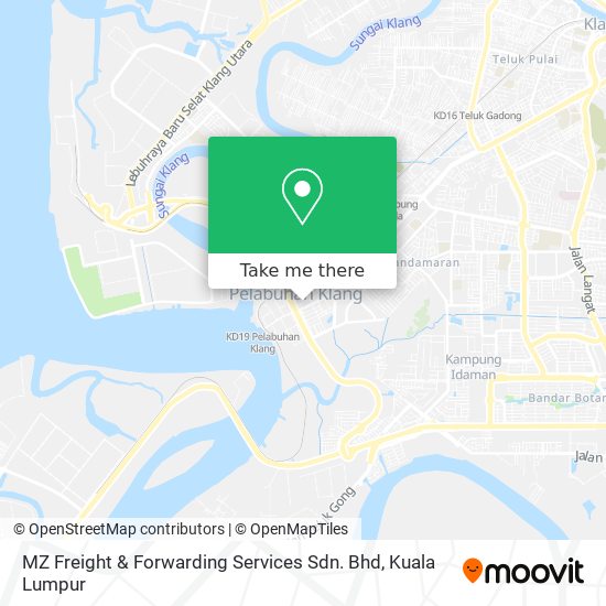 MZ Freight & Forwarding Services Sdn. Bhd map