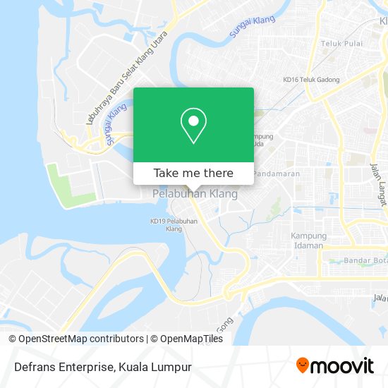 Defrans Enterprise map