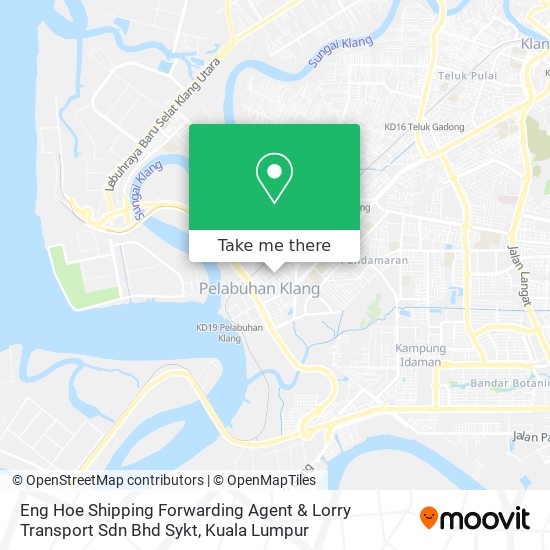 Eng Hoe Shipping Forwarding Agent & Lorry Transport Sdn Bhd Sykt map