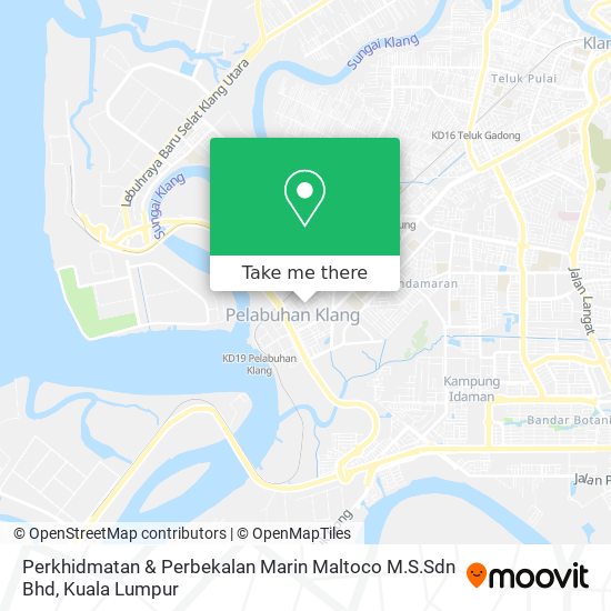 Perkhidmatan & Perbekalan Marin Maltoco M.S.Sdn Bhd map